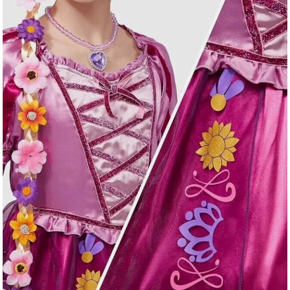 Spooktacular Creations PINK PRINCESS Halloween Party Costume Girl's Sm‎ 5-7 NEW